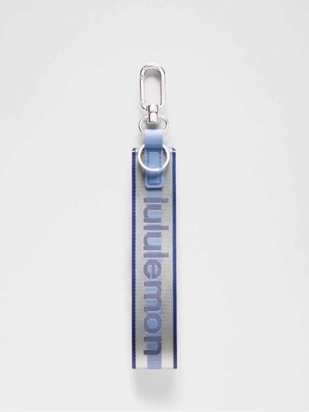 Lululemon Never Lost
Keychain Coconut Ivory/Prep
Blue/Clubhouse Blue NWT